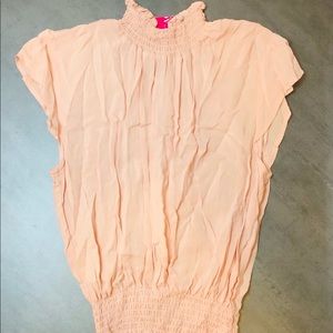 Women Heart & Hips - Ruffle Smocked Top